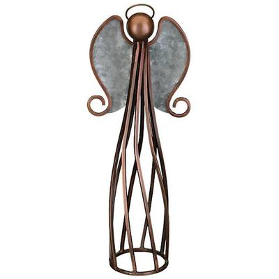 Regal Art & Gift 20486 - Galvanized Finial Angel Decor 12 Home Decor Angel Figurines