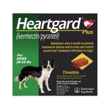Heartgard Plus for Medium Dogs 26-50lbs (Green) 6 Doses