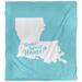 East Urban Home Baton Rouge Home Sweet Single Duvet Cover Microfiber in Green/Blue | Wayfair CF27B0DDDE5549FA98254A4EA7D172BE