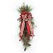 The Holiday Aisle® Pine Gardenia Leaves & Berries Swag in Green | 7 H x 46 W x 20 D in | Wayfair AC0224F06DA940E7A9074274AC6075D4