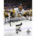 Phil Kessel Pittsburgh Penguins Unsigned 2017 Stanley Cup Champions Raising Photograph