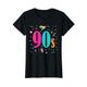 90s Party Kostüm 90er Jahre Mode Kleidung 90's Deko Outfit T-Shirt