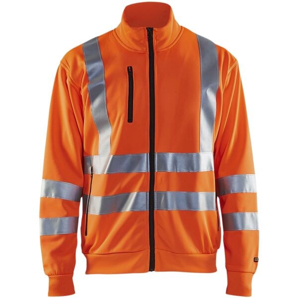 Blakläder Warnschutz Sweatjacke HIGH-VIS »3358« Größe L orange