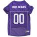 NCAA BIG 12 Mesh Jersey for Dogs, Large, Kansas State, Multi-Color