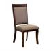 Red Barrel Studio® Rothbury Dining Chair Wood/Upholstered in Brown | 40.25 H x 20.5 W x 23.5 D in | Wayfair 00340DF89E4B4B82BF78686C214AF80D