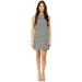 Kate Spade Dresses | Kate Spade Broome Street Shift Dress (Xs) | Color: Black/White | Size: Xs