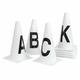 Shires Dressage Marker Cones (ABCEFHKM) - White