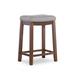 Claridge Rustic Backless Counter Stool - Linon CS227GRY01U