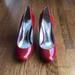 Jessica Simpson Shoes | Jessica Simpson Red Patent Leather Pumps! | Color: Red | Size: 9