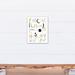 Harriet Bee Kwon Animal Alphabet Canvas Art Canvas | 14 H x 11 W x 1.25 D in | Wayfair D1193A1BBDD042B08CCC06C1021892AD