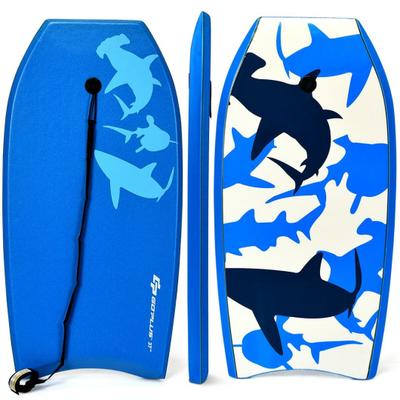 Costway Lightweight Super Bodyboard Surfing with EPS Core Boarding-S