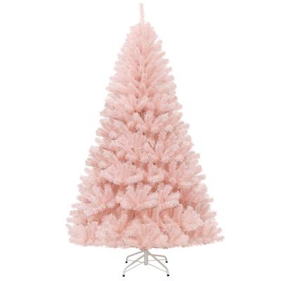 Costway 6/7 Feet Artificial Christmas Tree Hinged Full Fir Tree-7 ft