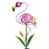 Regal Art & Gift 12522 - 32" Pink Flamingo Solar LED Garden Stake Decor