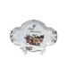 August Grove® Dendy 2 Piece 5th Anniversary Decorative Plate Set Porcelain in White | 12 H x 16 W x 1 D in | Wayfair