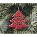 The Holiday Aisle® Metal Holiday Shaped Ornament Metal in Red | 4 H x 3.5 W x 0.5 D in | Wayfair 17AA79570D2C42978C78FEE6E6BDACDA