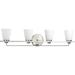 Progress Lighting Flight 36 Inch 4 Light Bath Vanity Light - P300003-009