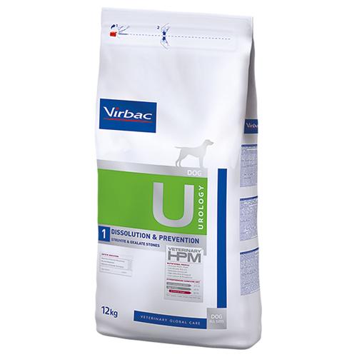 12 kg Virbac Vet HPM Dog Urology Dissolution & Prevention U1 Hundetrockenfutter