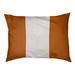 East Urban Home Texas Outdoor Dog Pillow Metal in Orange/White | 7 H x 50 W x 40 D in | Wayfair 4DBEFFA4A7144436ACD33D5C661662D7