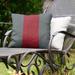 East Urban Home Washington Pullman Indoor/Outdoor Throw Pillow Polyester/Polyfill blend in Red/Gray | 20 H x 20 W x 3 D in | Wayfair
