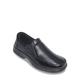Cushion Walk | Men's | Wide Fit Shoes Slip On Style with Gel Pad Technology | Black