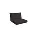 Covers for Chair Cushions 4 inches thick in Black - TK Classics 010CK-ARMLESS-BLACK