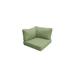 Covers for Low-Back Corner Chair Cushions 6 inches thick in Cilantro - TK Classics 020CK-CORNER-CILANTRO