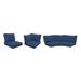 High Back Cover Set for BARBADOS-06o in Navy - TK Classics CK-HB-BARBADOS-06o-NAVY