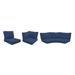 High Back Cover Set for BARBADOS-06l in Navy - TK Classics CK-HB-BARBADOS-06l-NAVY