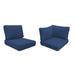 High Back Cover Set for FAIRMONT-10a in Navy - TK Classics CK-HB-FAIRMONT-10a-NAVY