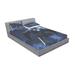 East Urban Home Spaceship Blasts a Laser Beam An Enemy Alien Ship Galaxy Clash Outer Space Sheet Set Microfiber/Polyester | Wayfair