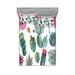 East Urban Home Desert Botanical Herbal Cartoon Cactus Plant Flower w/ Spikes Sheet Set Microfiber/Polyester | Full | Wayfair