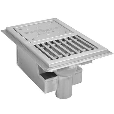 Eagle Group WTFT-1548-FGG Cool Trough 15" x 48" Water Tempering System with Fiberglass Grating