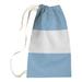 East Urban Home North Carolina Laundry Bag Fabric in Gray/Blue | 29 H in | Wayfair F9BB0BCCF2CC467EBE5BA3431F442833
