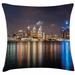 East Urban Home Indoor/Outdoor 36" Throw Pillow Cover Polyester | 36 H x 36 W x 0.1 D in | Wayfair 67DE16ABC16F4D2385814EB668A23C3B