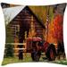 East Urban Home Indoor/Outdoor 26" Throw Pillow Cover Polyester | 26 H x 26 W x 0.1 D in | Wayfair 6AE3BCA4CB7D4DFC9DDD562B5075C33C