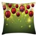 East Urban Home Christmas Indoor/Outdoor 26" Throw Pillow Cover Polyester | 26 H x 26 W x 0.1 D in | Wayfair 44B1F69F42EC461D8E3CF7F63E72B8D3