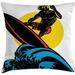 East Urban Home Indoor/Outdoor 36" Throw Pillow Cover Polyester | 36 H x 36 W x 0.1 D in | Wayfair 491C65BDE39C4D35B92E5D2F8C73F6DE