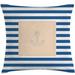 East Urban Home Striped Indoor/Outdoor 28" Throw Pillow Cover Polyester | 28 H x 28 W x 0.1 D in | Wayfair 8F51FE72C6B24EB1B289AA62C1BB5D9C