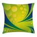 East Urban Home Brazil Flag Indoor/Outdoor 40" Throw Pillow Cover Polyester | 40 H x 40 W x 0.1 D in | Wayfair 153F74EC42E5447D827D54B925EC1852