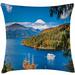 East Urban Home Indoor/Outdoor 36" Throw Pillow Cover Polyester | 36 H x 36 W x 0.1 D in | Wayfair 0A783517BDB84D8DAA115CF0DC510314