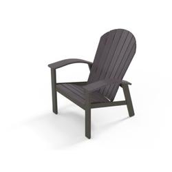 Highland Dunes Augusto Metal Adirondack Chair in Gray | 37.5 H x 30 W x 32 D in | Wayfair D18C30C8D39F47568FE774AFED6640B4