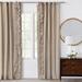 Eastern Accents Imogen Solid Room Darkening Rod Pocket Single Curtain Panel Linen | 84 H in | Wayfair CLA-413