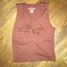 American Eagle Outfitters Tops | American Eagle Essentials Brown Tank With Tie Knot | Color: Brown | Size: S