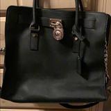 Michael Kors Bags | Gently Used Michael Kors Black Bag | Color: Black/Silver | Size: Os