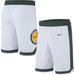 Men's Nike White Michigan State Spartans Retro Replica Basketball Shorts