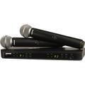Shure BLX288/SM58 Dual-Channel Wireless Handheld Microphone System with SM58 Caps BLX288/SM58-H10