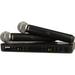 Shure BLX288/SM58 Dual-Channel Wireless Handheld Microphone System with SM58 Caps BLX288/SM58-H10