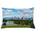 East Urban Home Urban Indoor/Outdoor Lumbar Pillow Cover Polyester | 16 H x 26 W x 0.1 D in | Wayfair 9494DA28B863499D9E7B245634BBDAD9