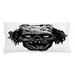 East Urban Home Halloween Indoor/Outdoor Lumbar Pillow Cover Polyester in White | 16 H x 36 W x 0.1 D in | Wayfair 81DBB1B7B79941FC84657397C2D442C2