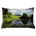 East Urban Home Indoor/Outdoor Lumbar Pillow Cover Polyester | 16 H x 26 W x 0.1 D in | Wayfair 469987620D4C4576B3189D7F32ED416A